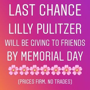 Last chance for Lilly items